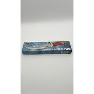 Frost Cutlery Pale Rider Bowie Knife CW-217WW WINE PAKAWOOD HANDLE